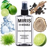 MIRIS No. 49482, Inspired by Live, Long-Lasting Eau de Parfum for Men, Spray 3.4 Fl Oz / 100 ml