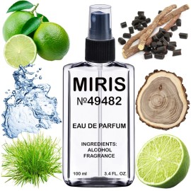 MIRIS No. 49482, Inspired by Live, Long-Lasting Eau de Parfum for Men, Spray 3.4 Fl Oz / 100 ml