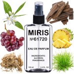 MIRIS No. 61720, Inspired by Karagoz, Long-Lasting Unisex Eau de Parfum for Women & Men, Spray 3.4 Fl Oz / 100 ml
