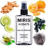 MIRIS No. 35475, Inspired by Silve Mounta Wate, Long-Lasting Unisex Eau de Parfum for Women & Men, Spray 3.4 Fl Oz / 100 ml