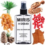 MIRIS No. 26849, Inspired by Gu Pour Homme 2003, Long-Lasting Eau de Parfum for Men, Spray 3.4 Fl Oz / 100 ml