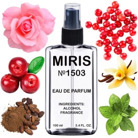 MIRIS No. 1503, Inspired by Black XS For Her, Long-Lasting Eau de Parfum for Women, Spray 3.4 Fl Oz / 100 ml