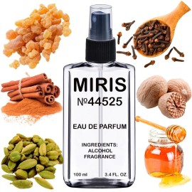 MIRIS No. 44525, Inspired by Com Des Garc, Long-Lasting Unisex Eau de Parfum for Women & Men, Spray 3.4 Fl Oz / 100 ml