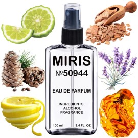 MIRIS No. 50944, Inspired by Bleu De Cha Parfum 2018, Long-Lasting Eau de Parfum for Men, Spray 3.4 Fl Oz / 100 ml