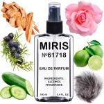 MIRIS No. 61718, Inspired by Roses on Ice, Long-Lasting Unisex Eau de Parfum for Women & Men, Spray 3.4 Fl Oz / 100 ml