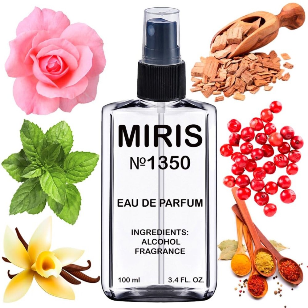 MIRIS No. 1350, Inspired by Allure Sensuelle, Long-Lasting Eau de Parfum for Women, Spray 3.4 Fl Oz / 100 ml