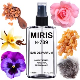 MIRIS No. 789, Inspired by Flower, Long-Lasting Eau de Parfum for Women, Spray 3.4 Fl Oz / 100 ml