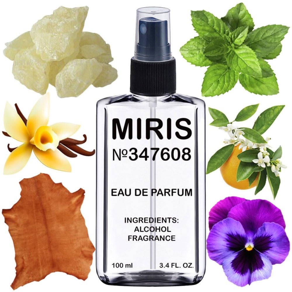 MIRIS No. 347608, Inspired by Aura Loew Floral, Long-Lasting Eau de Parfum for Women, Spray 3.4 Fl Oz / 100 ml