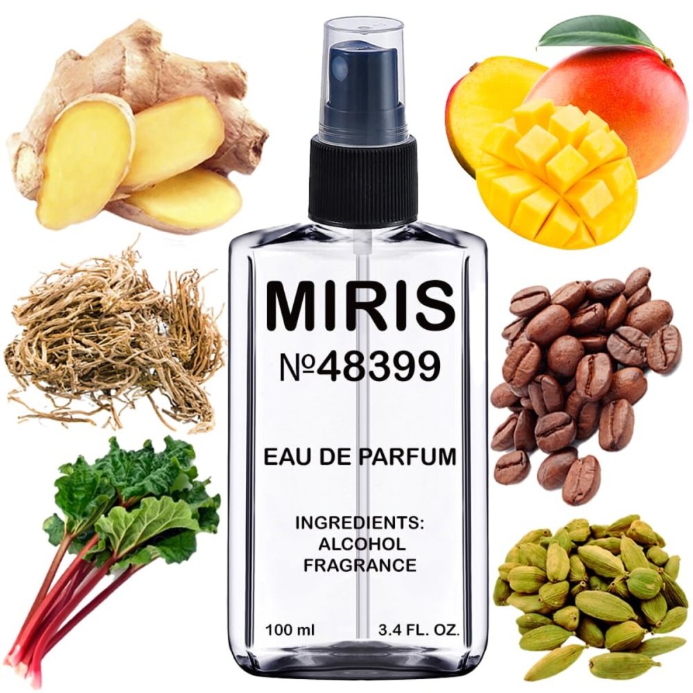 MIRIS No. 48399, Inspired by Narcos\'is, Long-Lasting Unisex Eau de Parfum for Women & Men, Spray 3.4 Fl Oz / 100 ml