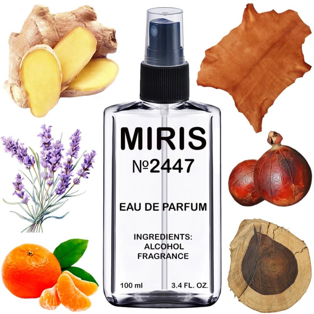 MIRIS No. 2447, Inspired by The Scent, Long-Lasting Eau de Parfum for Men, Spray 3.4 Fl Oz / 100 ml