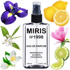 MIRIS No. 1998, Inspired by Cristalle Eau Verte, Long-Lasting Eau de Parfum for Women, Spray 3.4 Fl Oz / 100 ml