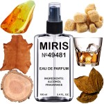 MIRIS No. 49481, Inspired by Dark Rebel, Long-Lasting Eau de Parfum for Men, Spray 3.4 Fl Oz / 100 ml