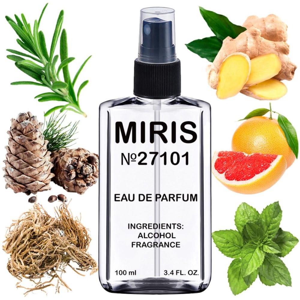 MIRIS No. 27101, Inspired by Horizon, Long-Lasting Eau de Parfum for Men, Spray 3.4 Fl Oz / 100 ml