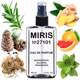 MIRIS No. 27101, Inspired by Horizon, Long-Lasting Eau de Parfum for Men, Spray 3.4 Fl Oz / 100 ml
