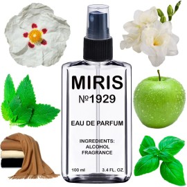 MIRIS No. 1929, Inspired by Just Different, Long-Lasting Eau de Parfum for Men, Spray 3.4 Fl Oz / 100 ml