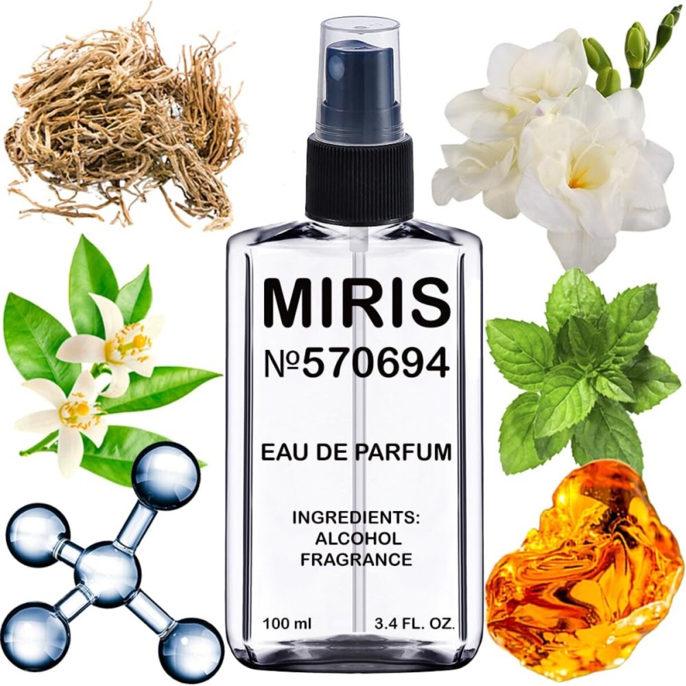 MIRIS No. 570694, Inspired by H01, Long-Lasting Unisex Eau de Parfum for Women & Men, Spray 3.4 Fl Oz / 100 ml