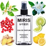 MIRIS No. 1931, Inspired by Saharienne, Long-Lasting Eau de Parfum for Women, Spray 3.4 Fl Oz / 100 ml