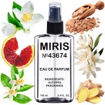 MIRIS No. 43674, Inspired by Twily, Long-Lasting Eau de Parfum for Women, Spray 3.4 Fl Oz / 100 ml