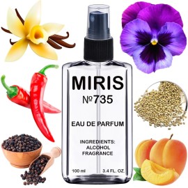 MIRIS No. 735, Inspired by Ultraviolet, Long-Lasting Eau de Parfum for Women, Spray 3.4 Fl Oz / 100 ml