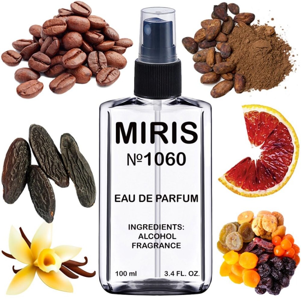 MIRIS No. 1060, Inspired by Chocolate Greedy, Long-Lasting Unisex Eau de Parfum for Women & Men, Spray 3.4 Fl Oz / 100 ml