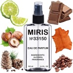 MIRIS No. 33150, Inspired by Uomo, Long-Lasting Eau de Parfum for Men, Spray 3.4 Fl Oz / 100 ml