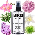 MIRIS No. 258, Inspired by Pleasures, Long-Lasting Eau de Parfum for Women, Spray 3.4 Fl Oz / 100 ml