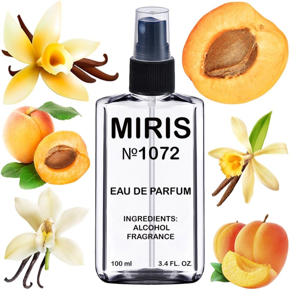 MIRIS No. 1072, Inspired by Sweet Vanilla, Long-Lasting Eau de Parfum for Women, Spray 3.4 Fl Oz / 100 ml