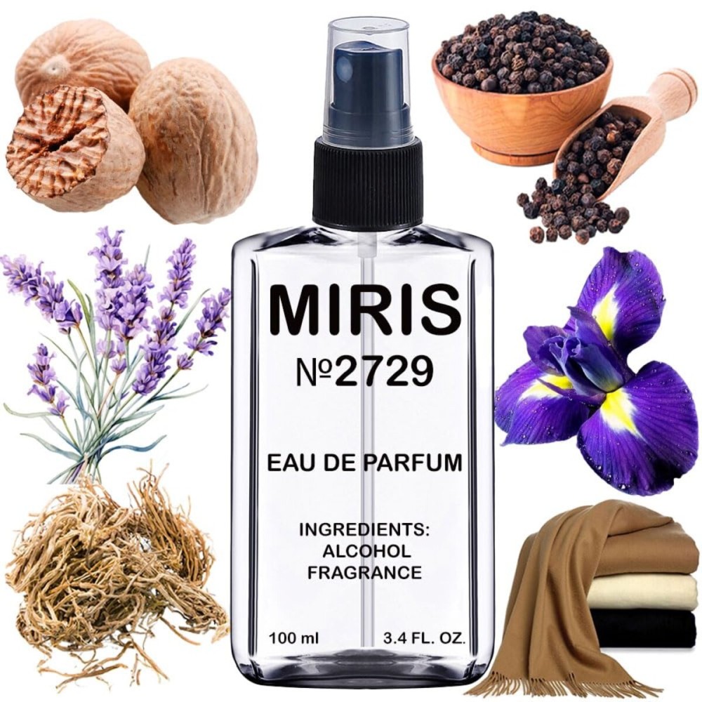 MIRIS No. 2729, Inspired by Living, Long-Lasting Eau de Parfum for Women, Spray 3.4 Fl Oz / 100 ml