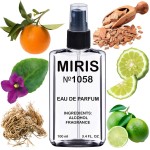 MIRIS No. 1058, Inspired by Boise Fruite, Long-Lasting Unisex Eau de Parfum for Women & Men, Spray 3.4 Fl Oz / 100 ml