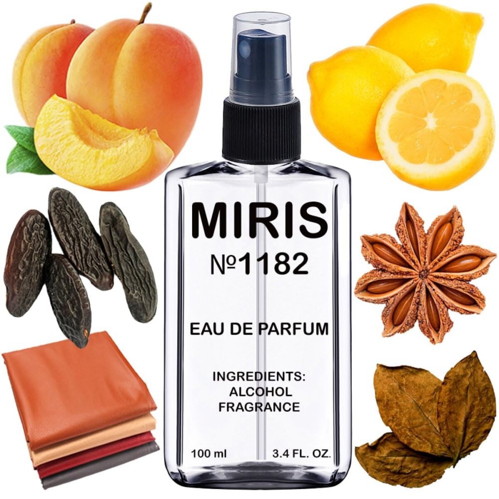 MIRIS No. 1182, Inspired by Code Pour Homme, Long-Lasting Eau de Parfum for Men, Spray 3.4 Fl Oz / 100 ml