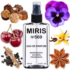 MIRIS No. 569, Inspired by Lolita Lemp, Long-Lasting Eau de Parfum for Women, Spray 3.4 Fl Oz / 100 ml