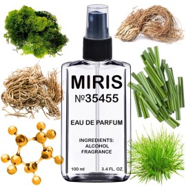 MIRIS No. 35455, Inspired by Molecu 03, Long-Lasting Unisex Eau de Parfum for Women & Men, Spray 3.4 Fl Oz / 100 ml