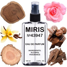 MIRIS No. 43947, Inspired by Oud Bouquet, Long-Lasting Unisex Eau de Parfum for Women & Men, Spray 3.4 Fl Oz / 100 ml