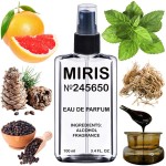MIRIS No. 245650, Inspired by Red Vetyver, Long-Lasting Eau de Parfum for Men, Spray 3.4 Fl Oz / 100 ml