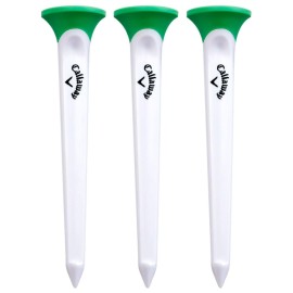 Callaway Par Tee Plastic Golf Tees, 10 Pack, Green