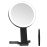 Lighted Makeup Mirror, 30X Magnifying Mirror with Light, Hanging and Handheld Mirror with Handle,Black