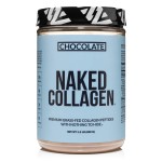 NAKED Chocolate Collagen Peptides Protein Powder, 24 Servings, Pasture-Raised, Grass-Fed Hydrolyzed Collagen Supplement, Paleo Friendly, Non-GMO, Keto, Gluten Free, 20oz