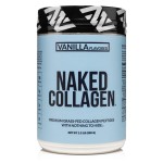 NAKED Vanilla Collagen Peptides Protein Powder, 25 Servings, Pasture-Raised, Grass-Fed Hydrolyzed Collagen Supplement, Paleo Friendly, Non-GMO, Keto, Gluten Free, 19.4oz