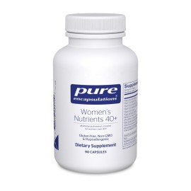 Pure Encapsulations Women\'s Nutrients 40+ - Multivitamin for Women Over 40 to Support Urinary Tract Health, Breast Cell Health & Eye Integrity* - with Vitamin C, E & A - 90 Capsules