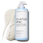 Olaplex N. 4C Bond Maintenance Clarifying Shampoo: Removes Buildup & Restores Vibrant Hair | Deep Cleanses without Stripping | For Coily, Curly, Straight, and Wavy, 1000 mL / 33.8 Fl. Oz.