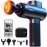 RENPHO Massage Gun with Heat, Christmas Birthday Gifts for Women Men, Portable Muscle Percussion Massager with Bluetooth for Back and Neck, 5 Replaceable Heads, Carry Case