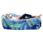 Chillbo Shwaggins Inflatable Couch - Cool Inflatable Lounger Easy Setup Inflatable Chair is Perfect for Beach Gear, Camping Fun and Festival Accessories