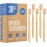 VIVAGO Bamboo Toothbrushes Medium Bristles 30 Pack - BPA Free Medium Bristles Toothbrushes for Adults - Eco-Friendly, Natural Wooden Toothbrush