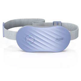 Slimpal Portable Heating Pad for Cramps, AI Smart Chip Long Safe Heat, Menstrual Electric Heat Belt for Period Pain Relief, Wearable Rechargeable Heated Pad Gifts for Women Girl Her Purple S3