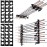 Ghosthorn Fishing Pole Rod Racks Wall or Ceiling Mounted Fishing Pole Rod Holders for Garage Storage Organizer Fishing Gear Equipment for Men Women
