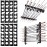 Ghosthorn Fishing Pole Rod Racks Wall or Ceiling Mounted Fishing Pole Rod Holders for Garage Storage Organizer Fishing Gear Equipment for Men Women