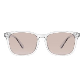 TIJN Blue Light Blocking Glasses for Women Men Clear Frame Square Nerd Eyeglasses Anti Blue Ray Computer Screen Glasses