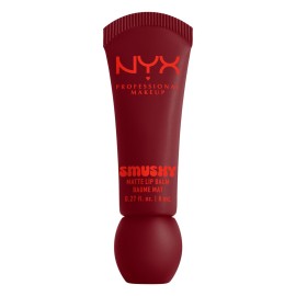 NYX PROFESSIONAL MAKEUP Smushy Matte Lip Balm, Tinted Lip Moisturizer with Soft, Matte Finish - Swipe 2 Smooth (Cherry Cola Brown)