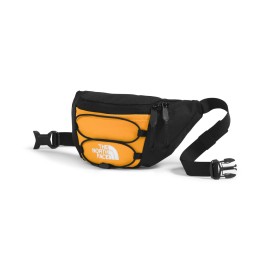 THE NORTH FACE Jester Lumbar Pack | Fanny Pack with Water Repellent Finish, 2.2 Liters, Crossbody Adjustable Strap, Summit Gold/TNF Black, One Size