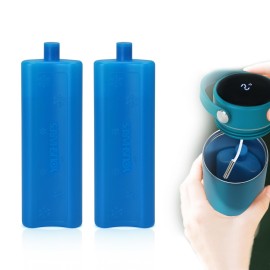YOUSHARES Ice Packs for Insulin Cooler Travel Case, TSA Approved Ice Box for Medicine Travel Cool Bag, Keep Insulin Pen Cooling 24h for Diabetic Supplies (2PCS)